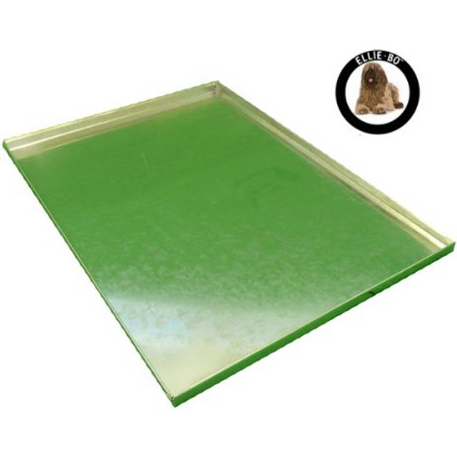 Ellie-Bo Replacement Metal Tray for Dog Cage Crate Extra Large 42-inch Silver