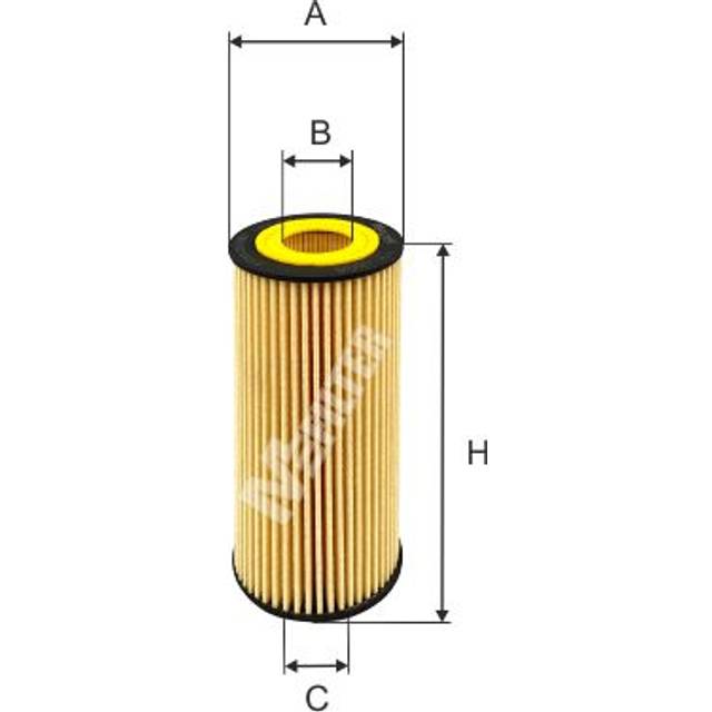 Oljefilter MFILTER TE 4008