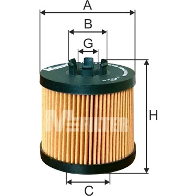 Oljefilter MFILTER TE 4016