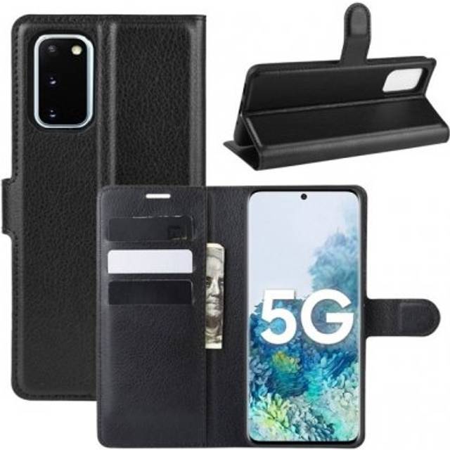 Plånboksfodral Samsung Galaxy A52 5G Svart Med Ställ UNIQ