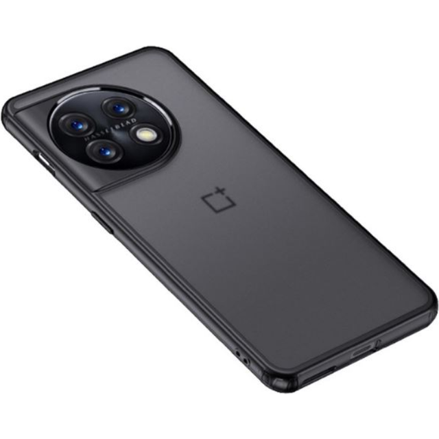 OnePlus 11 5G Mobilskal DropProof Hybrid TPU - Matte Svart
