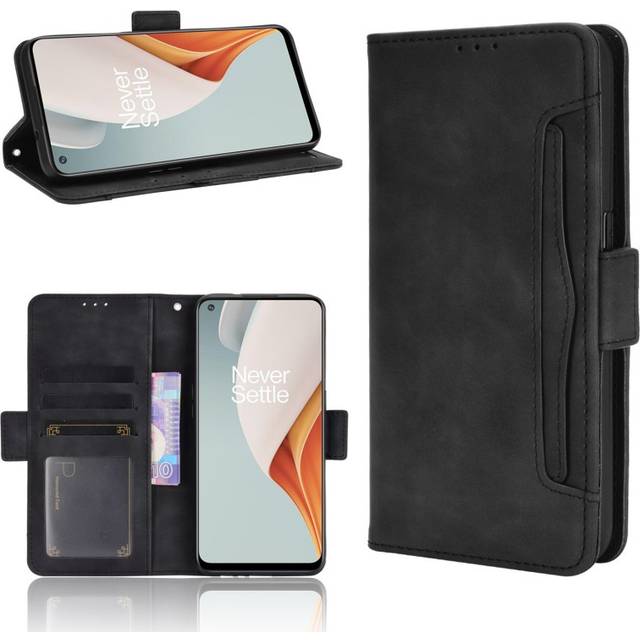 OnePlus Nord N100 Plånboksfodral PU-Läder 6-FACK Winston V3