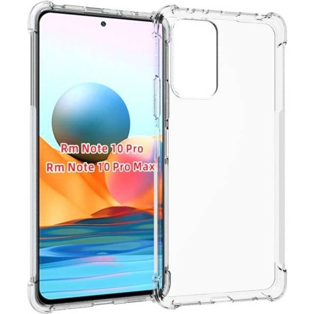 Xiaomi Redmi Note 10 Pro Stöttåligt Skal med Förstärkta Hörn