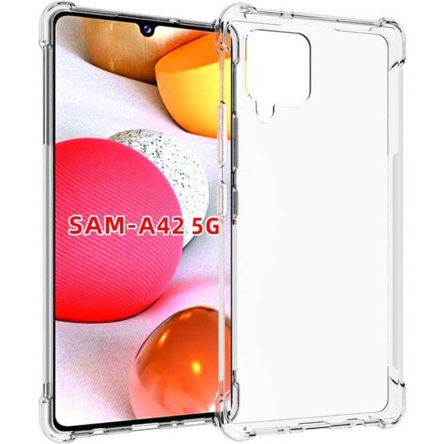 Samsung A42 5G Stöttåligt Skal med Förstärkta Hörn