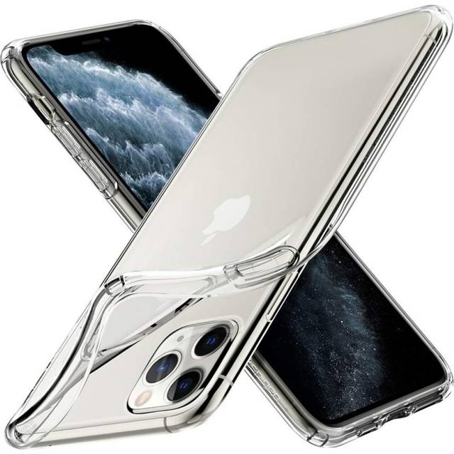 iPhone 11 Pro Max Stöttåligt Genomskinligt Skal Simple