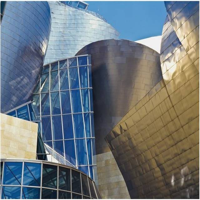 Guggenheim Museum Exterior Poster Print, 24 x 24 - Large