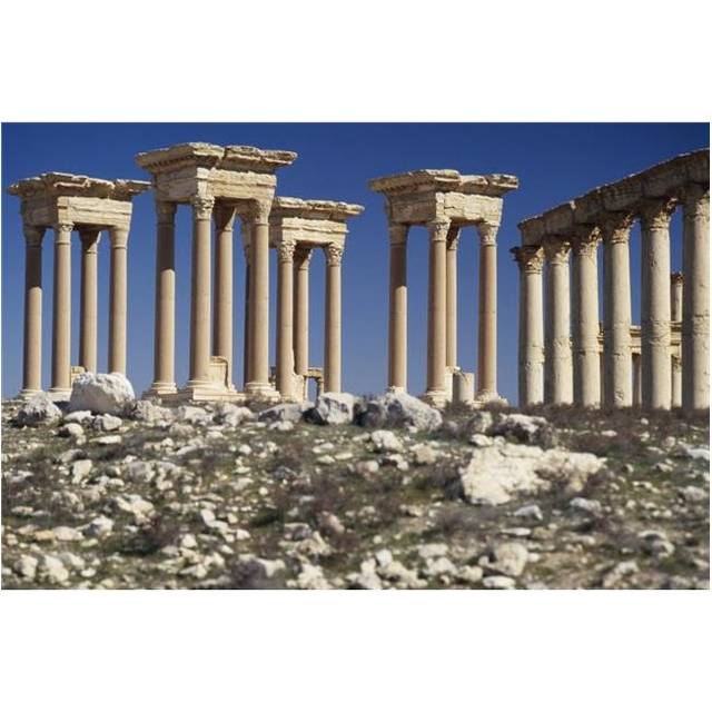 Roman Ruins Poster Print, 19 x 12