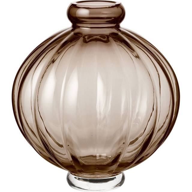 Louise Roe - Balloon 01 glass vase (25cm) - unisex - glass - One Size - Brown