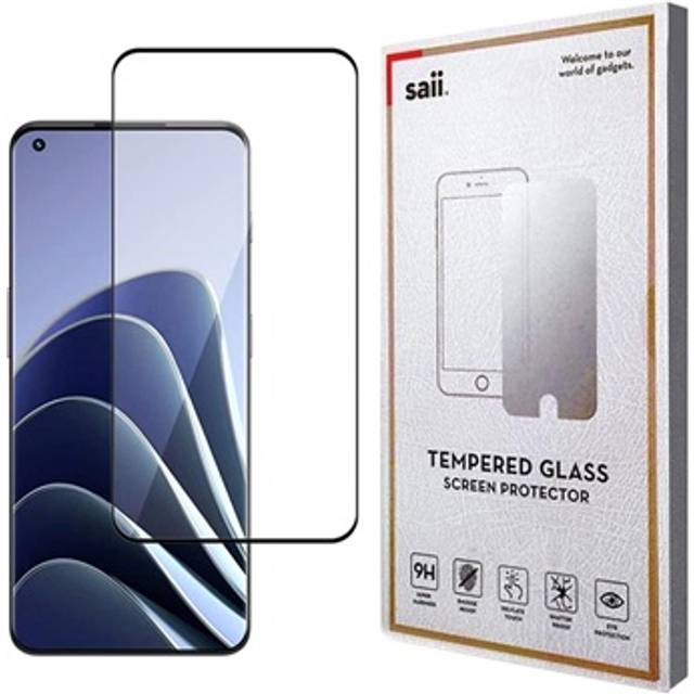 Saii 3D Premium OnePlus 10 Pro Härdat Glas Skärmskydd - 9H - 2 St.