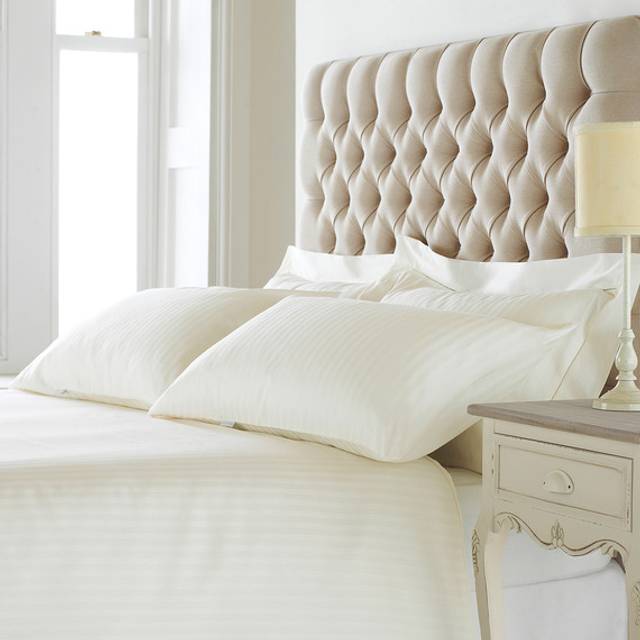 200 Thread Count Striped Satin Oxford Pillow Case