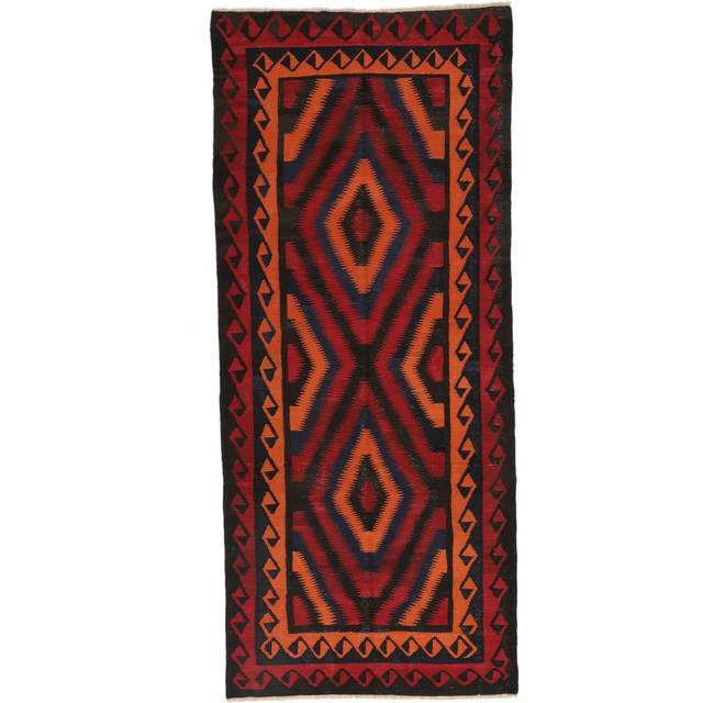 Afghan Vintage Kelim Matta 145x342