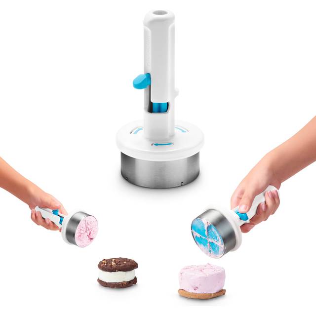 Dreamfarm Icepo Ice Cream Scoop | The Best Ice Cream Scoop for a Perfect Ice Cream Sandwich Every Time | Effortlessly Scoops All Types of Ice Cream  G