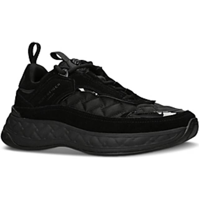 Kurt Geiger London Womens Leather Kensington Sneaker Sneakers - Black Leather (archived) - Size UK 3