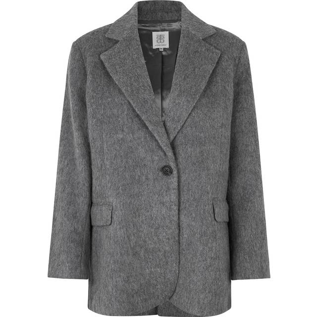 Second Female - Kavaj Sera Blazer - Grå