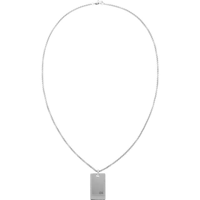 Calvin Klein Luster Halsband Rostfritt Stål 35000258 - Herr - Silver
