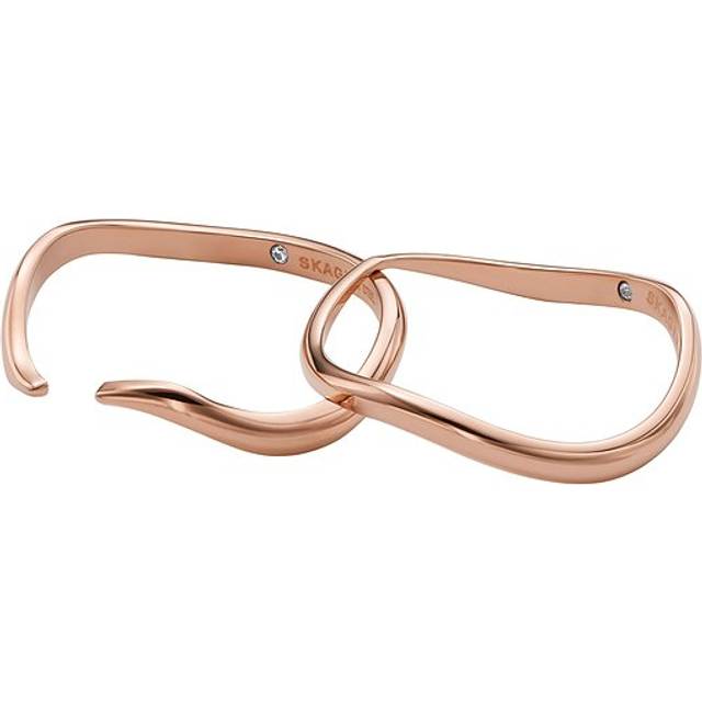 Skagen Damenring ESSENTIAL WAVES SKJ1789791 - roségold