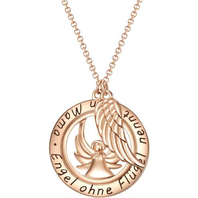 Rafaela Donata Womens Female Brass Necklace - Rose Gold - Size 40cm