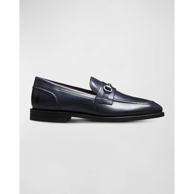 Allen Edmonds Randolph Bit Loafer in Navy Leather, size 10.5 3E