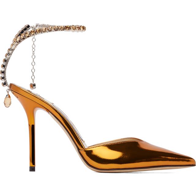 Jimmy Choo Saeda 100 Leather Pump