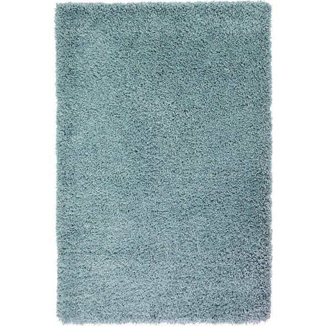 Abaseen Large Shag Pile Soft Shaggy Area Rugs-120x170cm, Duck Egg Blue
