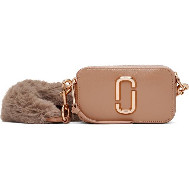 Pink Leather Crossbody Bag