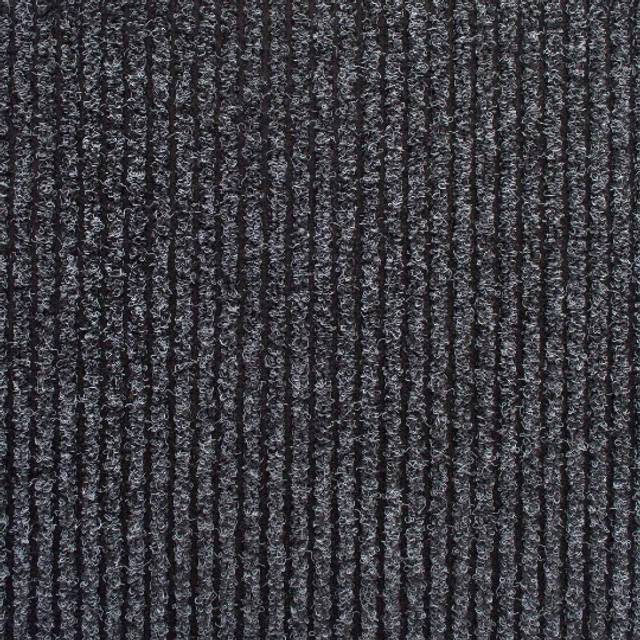 Anthracite Entrance Matting - Heavy Duty Mat - Door Mat - Ribbed Fibre