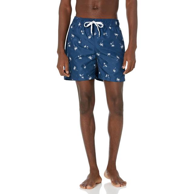 Kanu Surf Men's Standard Havana Swim Trunks Regular & Extended Sizes  Malibu Navy  X-Large