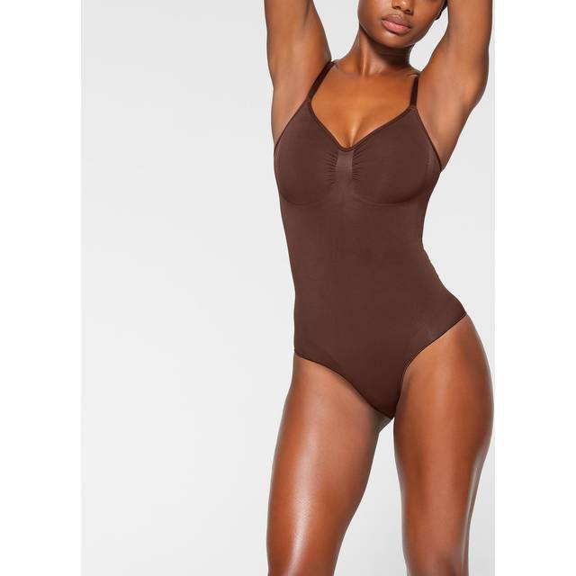 SKIMS Brief Bodysuit | Deep Neutral | 2XL | Seamless Sculpt - Cocoa