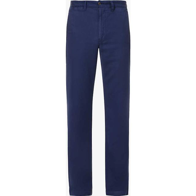 POLO RALPH LAUREN Straight Fit Linen-Cotton Pant |Marinblå |32 x 32