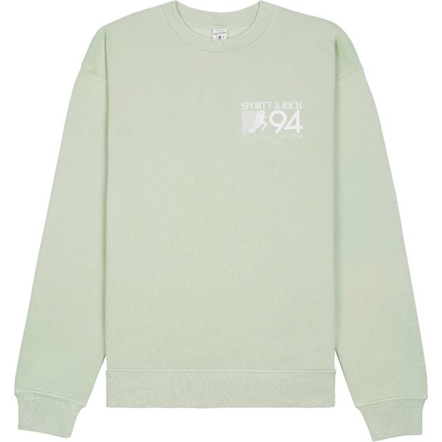 Sporty & Rich - 94 California cotton sweatshirt - unisex - Cotton - M - Green