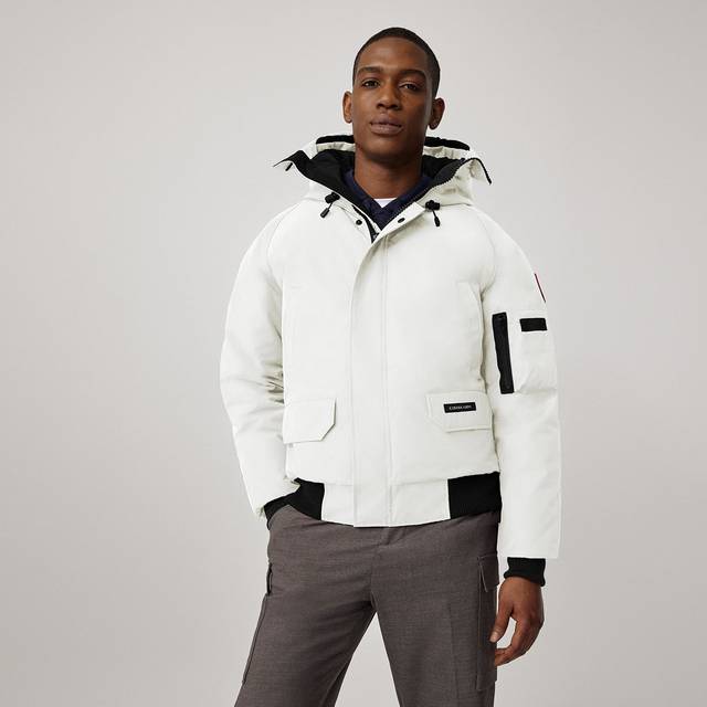 Canada Goose Chilliwack Bomber (Men, Northstar White, L) (L)