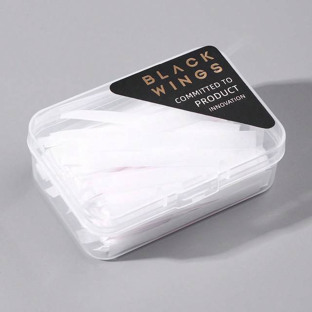 BLACKWINGS 500pcs Eye Pads For Eyelash Perming, Keratin Lash Lift Silicone Mold & Perm Lotion Curling Tool Set, Silicone Eyelash Curler, Lash Lifting Wands, Make