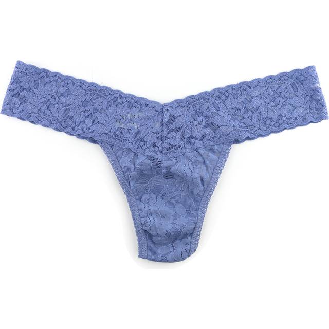Hanky Panky Sig Lace Low-Rise Wrapped Thong With $6 Credit