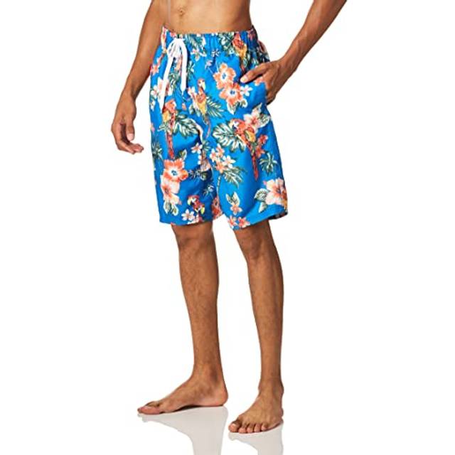 Kanu Surf Men's Standard Barracuda Swim Trunks Regular & Extended Sizes  Fiji Royal  Small