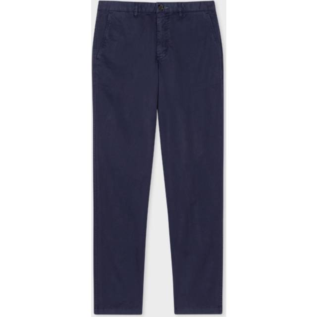 PS Paul Smith Tapered-Fit Dark Navy Stretch-Cotton Chinos Blue - 28-R