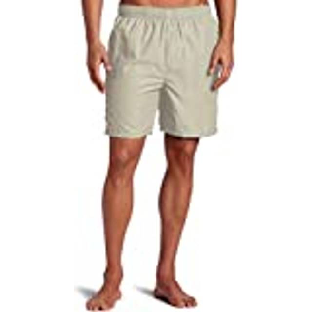 Kanu Surf Men's Swim Trunks (Regular & Extended Sizes)  Havana Khaki  Medium