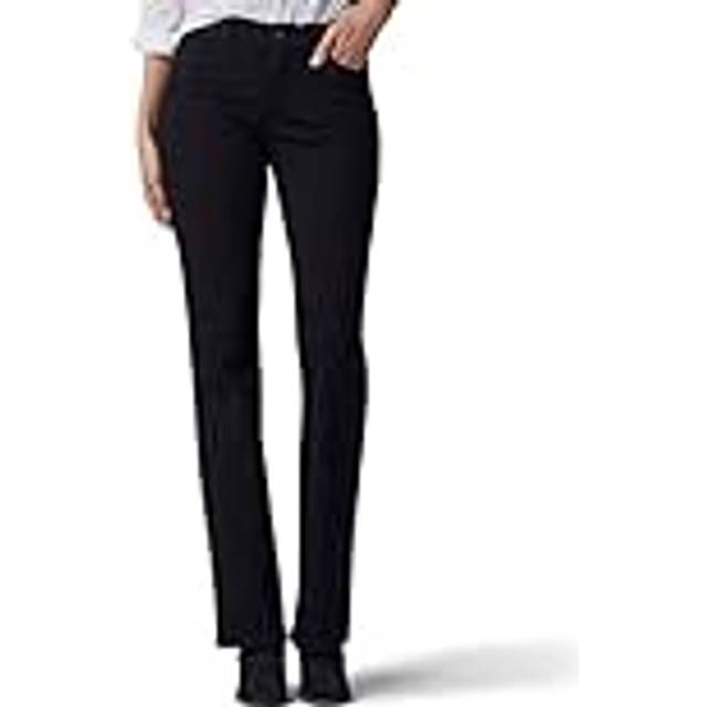Lee Women's Ultra Lux Comfort with Flex Motion Bootcut Jean Black 12 M