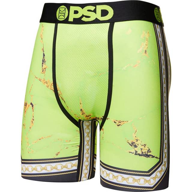 PSD Mens Boxer Brief (Multi/Neon Safety Sport  XXL)