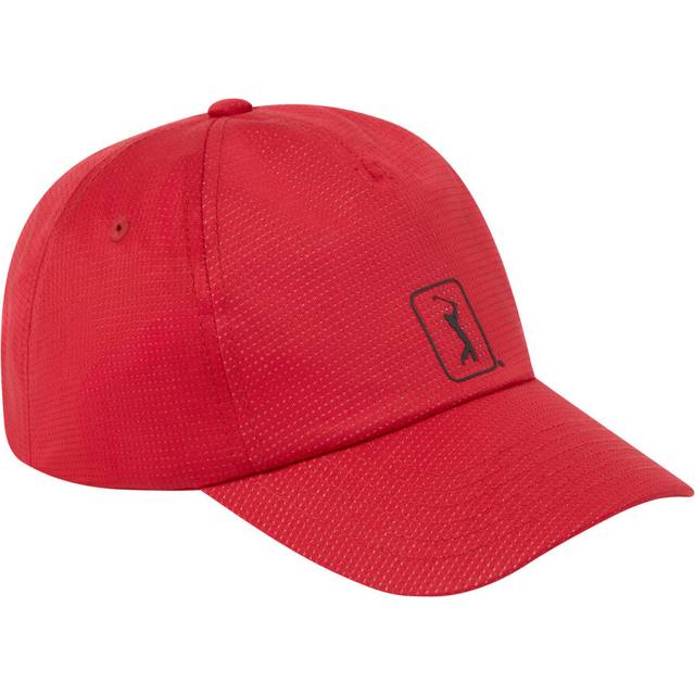 (One Size, Chili Pepper) PGA Tour Golf Mens Mesh Cap