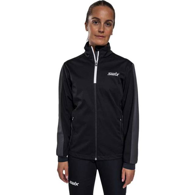 Swix Cross Jacket W Längdskidjacka Black/Phantom, L (L)