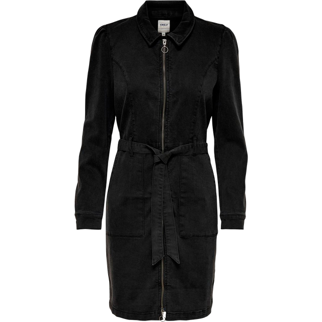 Women's denim dress Only Onlnew chigo - Noir