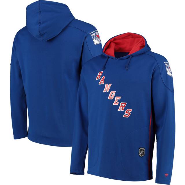 New York Rangers Foundations Overhead Hoodie - Mens