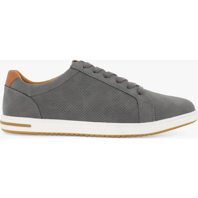 Dune London Mens WF TEZZY Wide Fit Trainers Wf - Grey - Size UK 12
