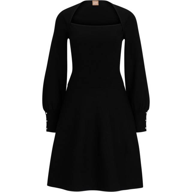Boss Fakunda Scoop Neck Dress
