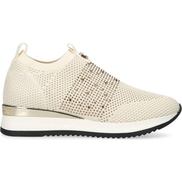 Carvela Janeiro 2 Knitted Embellished Slip On Trainers