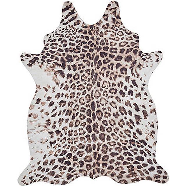 Faux Leopard Print Rug - Faux Leopard Print Brown/Beige