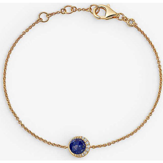 Astley Clarke Semi-Precious Stone Round Charm Chain Bracelet