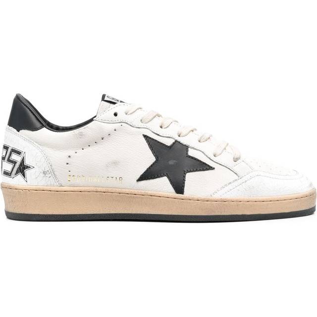 Golden Goose - Ball-Star low-top leather sneakers - men - Ovine Leather (top grain)/Bovine Leather (top grain)/Bovine Leather (top grain)/Cotton/Po...