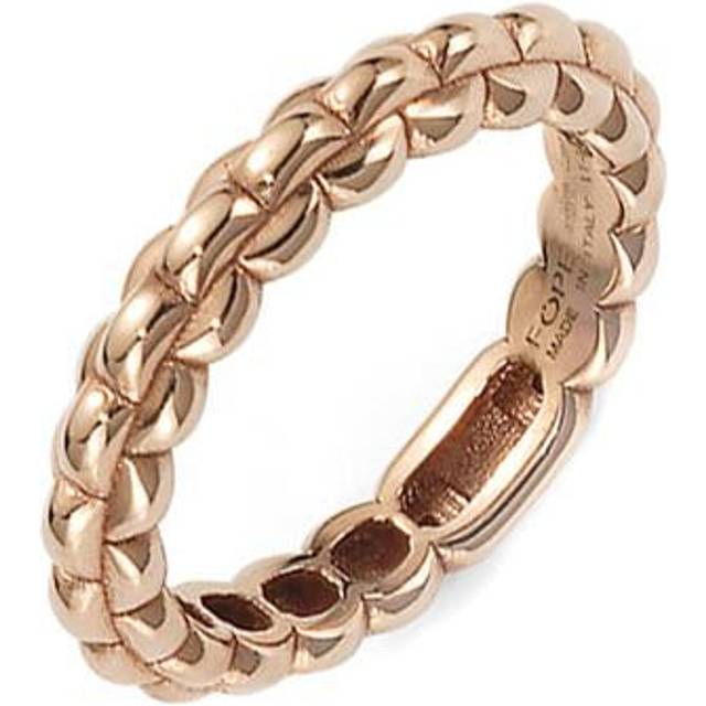 Fope Eka Tiny 18ct Rose Gold Ring - K
