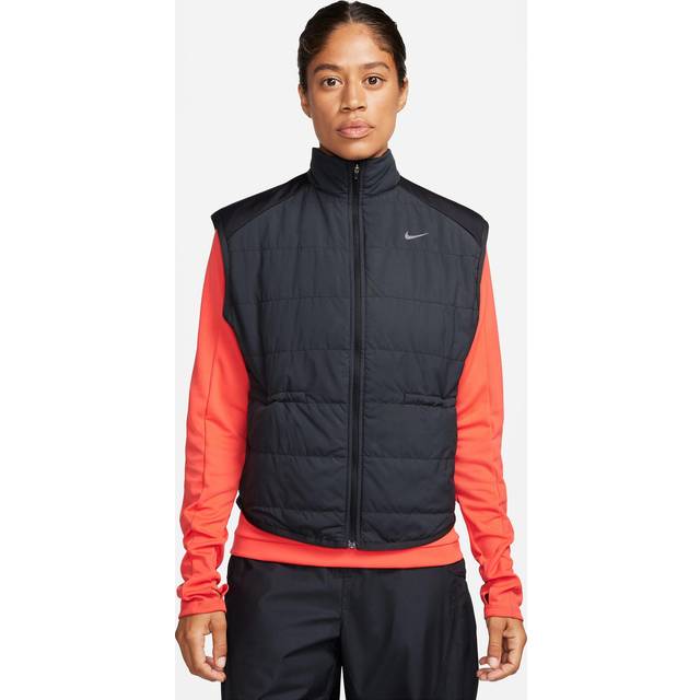 Nike Therma-FIT Swift løbevest til kvinder sort EU 48-50